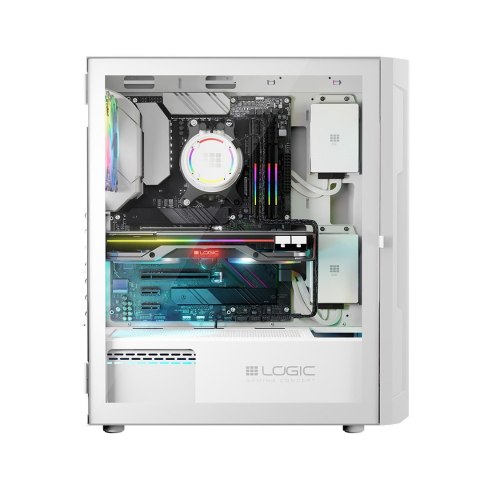 LOGIC OBUDOWA ARAMIS ARGB MIDI USB 3.0 WHITE LOGIC OBUDOWA ARAMIS ARGB MIDI USB 3.0 WHITE