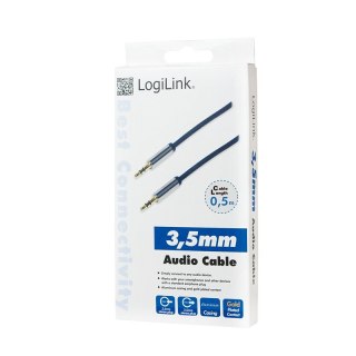 LOGILINK 2 x MiniJack 3.5mm 0.5m /s1x MiniJack 3.5 mm 1x MiniJack 3.5 mm