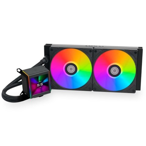 Lian Li GA II LCD Procesor Zestaw do chłodzenia płynami 12 cm Biały Lian Li GA II LCD Procesor Zestaw do chłodzenia płynami 12 cm Biały