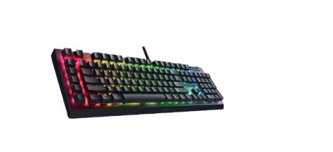 Mechaniczna klawiatura do gier Razer BlackWidow V4 X, żółty przełącznik, układ amerykański, przewodowy, czarny Razer Mechaniczna klawiatura do gier Razer BlackWidow V4 X, żółty przełącznik, układ amerykański, przewodowy, czarny Razer
