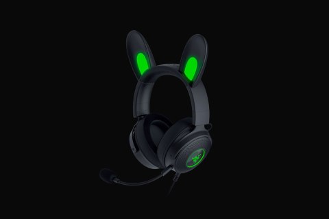 Razer Wired, Nauszne, Czarny, Zestaw słuchawkowy do gier, Kraken V2 Pro, Kitty Edition Razer Wired, Nauszne, Czarny, Zestaw słuchawkowy do gier, Kraken V2 Pro, Kitty Edition