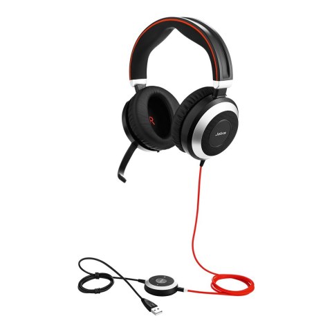 JABRA EVOLVE 80 UC STEREO/ACTIVE NOISE-CANCELLING