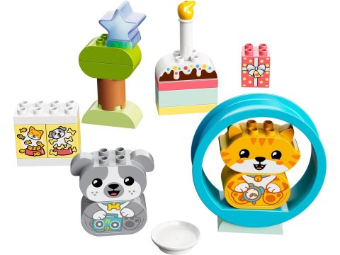 LEGO DUPLO 10977 Mój pierwszy szczeniak i kotek z odgłosami LEGO DUPLO 10977 Mój pierwszy szczeniak i kotek z odgłosami