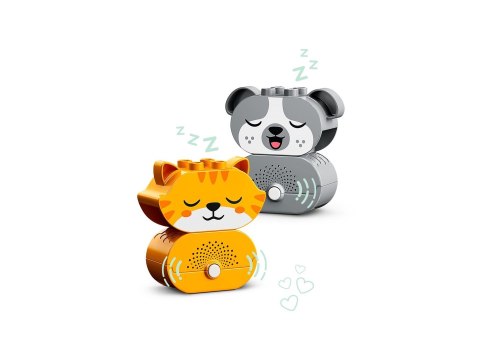 LEGO DUPLO 10977 Mój pierwszy szczeniak i kotek z odgłosami LEGO DUPLO 10977 Mój pierwszy szczeniak i kotek z odgłosami