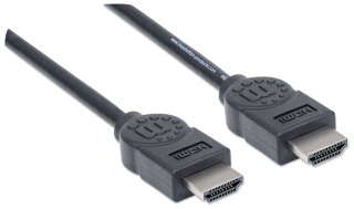 Manhattan 306119 kabel HDMI 1,8 m HDMI Typu A (Standard) Czarny