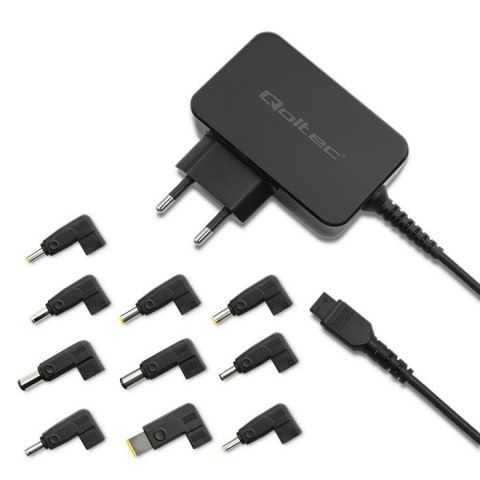 QOLTEC ZASILACZ DO LAPTOPA UNIWERSALNY 65W | +10 WTYCZEK QOLTEC ZASILACZ DO LAPTOPA UNIWERSALNY 65W | +10 WTYCZEK