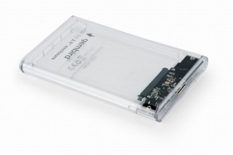 Gembird EE2-U3S9-6 obudowa do dysków twardych Obudowa HDD Przezroczysty 2.5" Gembird EE2-U3S9-6 obudowa do dysków twardych Obudowa HDD Przezroczysty 2.5"