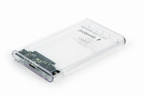 Gembird EE2-U3S9-6 obudowa do dysków twardych Obudowa HDD Przezroczysty 2.5" Gembird EE2-U3S9-6 obudowa do dysków twardych Obudowa HDD Przezroczysty 2.5"