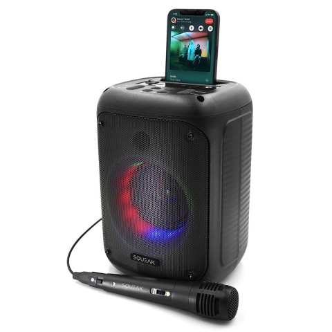 SQUEAK GŁOŚNIK KARAOKE BEATFLOW BT 5.0 + EDR SQ1005 SQUEAK GŁOŚNIK KARAOKE BEATFLOW BT 5.0 + EDR SQ1005