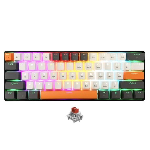 MEDIA-TECH KLAWIATURA MECHANICZNA 60% MT1258 MEDIA-TECH KLAWIATURA MECHANICZNA 60% MT1258