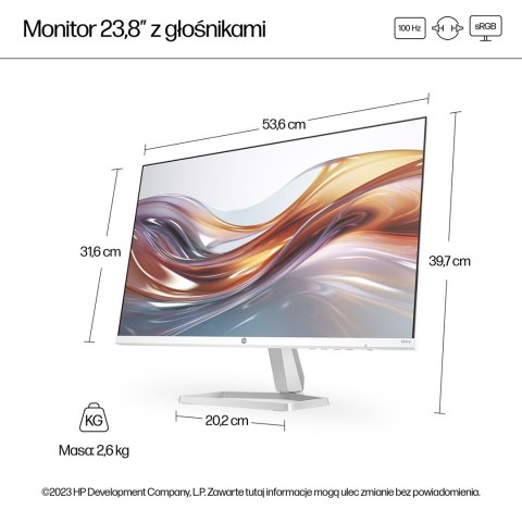 MONITOR HP LED IPS 23,8" 524sa (94C36E9) MONITOR HP LED IPS 23,8" 524sa (94C36E9)