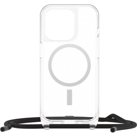 OtterBox React Necklace - obudowa ochronna ze smyczą do iPhone 15 Pro kompatybilna z MagSafe (clear) OtterBox React Necklace - obudowa ochronna ze smyczą do iPhone 15 Pro kompatybilna z MagSafe (clear)