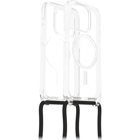 OtterBox React Necklace - obudowa ochronna ze smyczą do iPhone 15 Pro kompatybilna z MagSafe (clear) OtterBox React Necklace - obudowa ochronna ze smyczą do iPhone 15 Pro kompatybilna z MagSafe (clear)