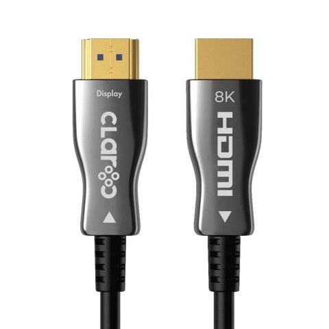 CLAROC KABEL HDMI OPTYCZNY AOC, 2.1, 8K, 15 M CLAROC KABEL HDMI OPTYCZNY AOC, 2.1, 8K, 15 M