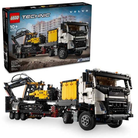 LEGO Technic 42175 Ciężarówka Volvo FMX i koparka EC230 Electric LEGO Technic 42175 Ciężarówka Volvo FMX i koparka EC230 Electric