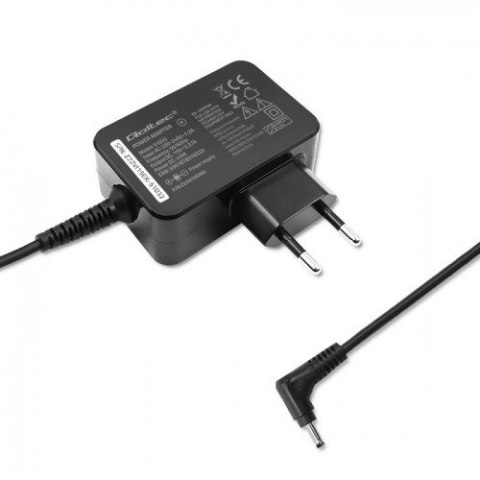 QOLTEC ZASILACZ DO ULTRABOOKA ASUS 45W | 19V | 2.37A | 3.0*1.0 QOLTEC ZASILACZ DO ULTRABOOKA ASUS 45W | 19V | 2.37A | 3.0*1.0