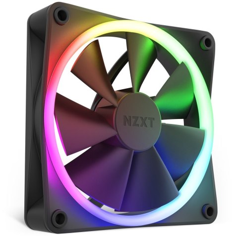 NZXT F120 RGB Obudowa komputera Wentylator 12 cm Czarny 1 szt. NZXT F120 RGB Obudowa komputera Wentylator 12 cm Czarny 1 szt.