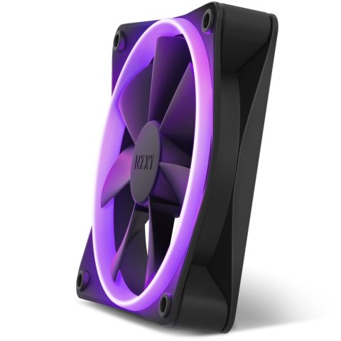 NZXT F120 RGB Obudowa komputera Wentylator 12 cm Czarny 1 szt. NZXT F120 RGB Obudowa komputera Wentylator 12 cm Czarny 1 szt.