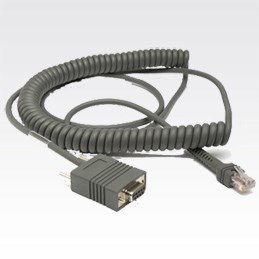 Zebra RS232 Cable kabel sygnałowy 3,6 m Szary Zebra RS232 Cable kabel sygnałowy 3,6 m Szary