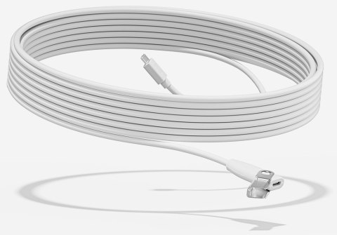 Logitech Rally Mic Pod Extension Cable Biały Logitech Rally Mic Pod Extension Cable Biały