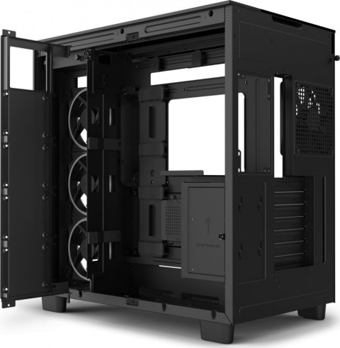 Obudowa Nzxt H9 Elite Midi Tower Z Oknem Czarna Obudowa Nzxt H9 Elite Midi Tower Z Oknem Czarna