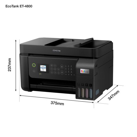 Drukarka wielofunkcyjna Epson EcoTank ET-4800 A4 atramentowa Drukarka wielofunkcyjna Epson EcoTank ET-4800 A4 atramentowa