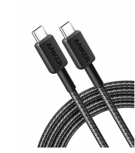 Kabel Anker 310 USB-C do USB-C 1,8 m 240W czarny