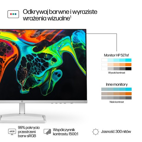 MONITOR HP LED IPS 27" 527sf (94F44E9) 100Hz MONITOR HP LED IPS 27" 527sf (94F44E9) 100Hz