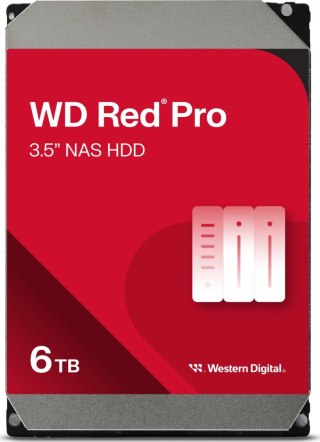 Dysk twardy Western Digital Red Pro 6 TB 7200 RPM 256 MB 3.5" SATA