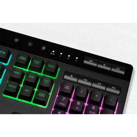 Corsair K55 RGB PRO klawiatura Gaming USB QWERTZ Niemiecki Czarny Corsair K55 RGB PRO klawiatura Gaming USB QWERTZ Niemiecki Czarny