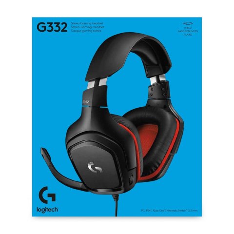 ZESTAW SŁUCHAWKOWY GAMING G332 PRODIGY 981-000757 LOGITECH