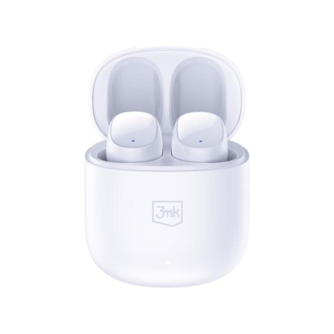 Słuchawki z mikrofonem 3mk FlowBuds bluetooth Białe Słuchawki z mikrofonem 3mk FlowBuds bluetooth Białe