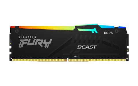 KINGSTON DDR5 32GB 6000MT/s CL30 DIMM (Kit of 2) FURY Beast RGB XMP KINGSTON DDR5 32GB 6000MT/s CL30 DIMM (Kit of 2) FURY Beast RGB XMP