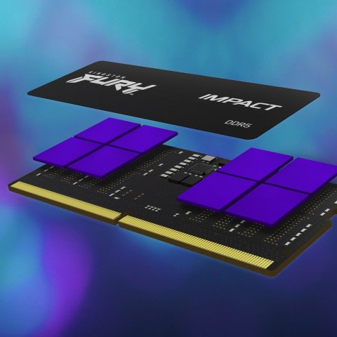 KINGSTON DDR5 SODIMM 32GB 5600Hz CL40 FURY Impact PnP KINGSTON DDR5 SODIMM 32GB 5600Hz CL40 FURY Impact PnP
