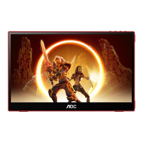 AOC 16G3 przenośny telewizor / monitor Przenośny monitor Czarny, Czerwony 39,6 cm (15.6") TFT 1920 x 1080 px AOC 16G3 przenośny telewizor / monitor Przenośny monitor Czarny, Czerwony 39,6 cm (15.6") TFT 1920 x 1080 px