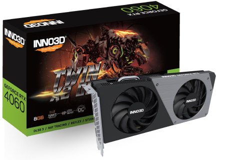 Inno3D N40602-08D6X-173051N karta graficzna NVIDIA GeForce RTX 4060 8 GB GDDR6