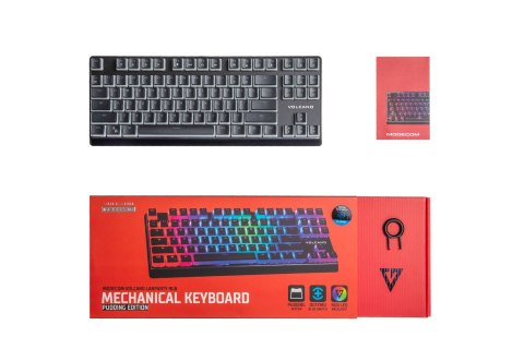 MODECOM VOLCANO LANPARTY PRZEWODOWA KLAWIATURA MECHANICZNA RGB (NIEBIESKI PRZEŁĄCZNIK OUTEMU) PUDDING EDITION, CZARNA MODECOM VOLCANO LANPARTY PRZEWODOWA KLAWIATURA MECHANICZNA RGB (NIEBIESKI PRZEŁĄCZNIK OUTEMU) PUDDING EDITION, CZARNA
