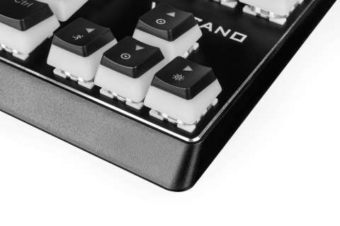 MODECOM VOLCANO LANPARTY PRZEWODOWA KLAWIATURA MECHANICZNA RGB (NIEBIESKI PRZEŁĄCZNIK OUTEMU) PUDDING EDITION, CZARNA MODECOM VOLCANO LANPARTY PRZEWODOWA KLAWIATURA MECHANICZNA RGB (NIEBIESKI PRZEŁĄCZNIK OUTEMU) PUDDING EDITION, CZARNA