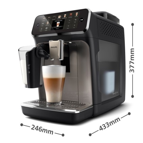Philips | Ekspres do kawy | EP5549/70 Seria 5500 LatteGo | Ciśnienie pompy 15 bar | Wbudowany spieniacz do mleka | Automatyczny Philips | Ekspres do kawy | EP5549/70 Seria 5500 LatteGo | Ciśnienie pompy 15 bar | Wbudowany spieniacz do mleka | Automatyczny