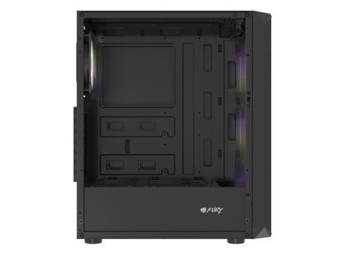 OBUDOWA FURY SHOBO SH4F RGB MIDI TOWER Z OKNEM CZARNA OBUDOWA FURY SHOBO SH4F RGB MIDI TOWER Z OKNEM CZARNA