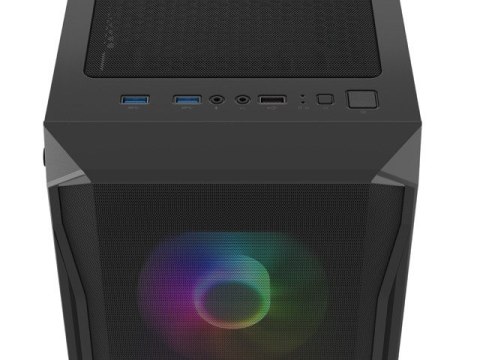 OBUDOWA FURY SHOBO SH4F RGB MIDI TOWER Z OKNEM CZARNA OBUDOWA FURY SHOBO SH4F RGB MIDI TOWER Z OKNEM CZARNA