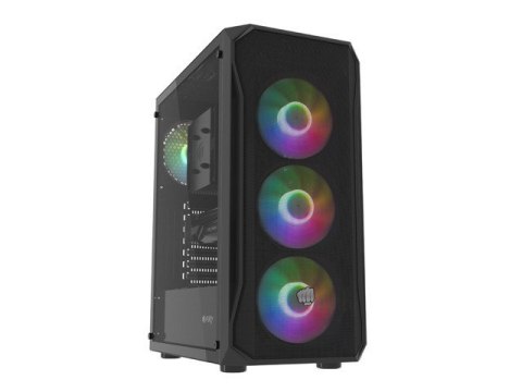 OBUDOWA FURY SHOBO SH4F RGB MIDI TOWER Z OKNEM CZARNA OBUDOWA FURY SHOBO SH4F RGB MIDI TOWER Z OKNEM CZARNA