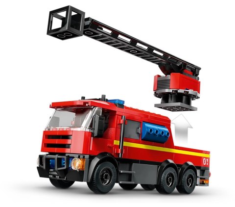 LEGO City 60414 Remiza strażacka z wozem strażackim LEGO City 60414 Remiza strażacka z wozem strażackim