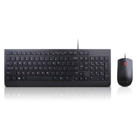 Zestaw klawiatura + mysz membranowa Lenovo 4X30L79883 (USB 2.0; (US); kolor czarny; optyczna; 1000 DPI) Zestaw klawiatura + mysz membranowa Lenovo 4X30L79883 (USB 2.0; (US); kolor czarny; optyczna; 1000 DPI)
