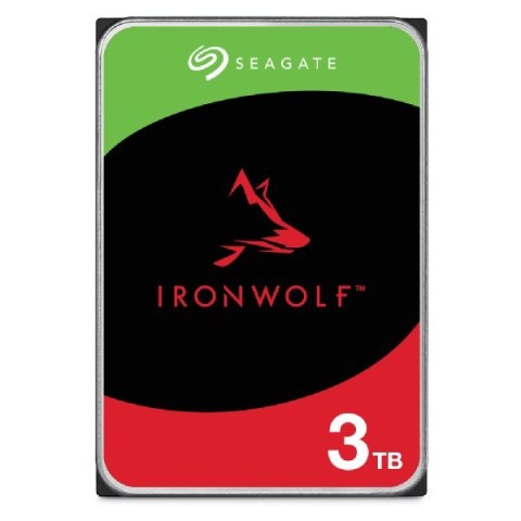 Dysk HDD Seagate IronWolf ST3000VN006 (3 TB ; 3.5"; 256 MB; 5400 obr/min) Dysk HDD Seagate IronWolf ST3000VN006 (3 TB ; 3.5"; 256 MB; 5400 obr/min)