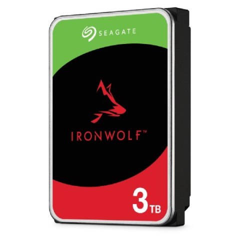 Dysk HDD Seagate IronWolf ST3000VN006 (3 TB ; 3.5"; 256 MB; 5400 obr/min) Dysk HDD Seagate IronWolf ST3000VN006 (3 TB ; 3.5"; 256 MB; 5400 obr/min)