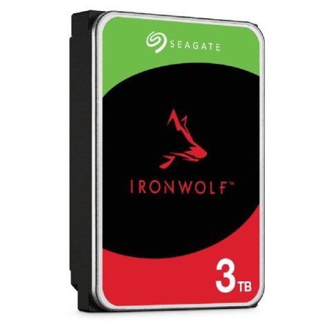 Dysk HDD Seagate IronWolf ST3000VN006 (3 TB ; 3.5"; 256 MB; 5400 obr/min) Dysk HDD Seagate IronWolf ST3000VN006 (3 TB ; 3.5"; 256 MB; 5400 obr/min)