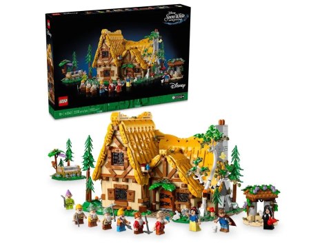 LEGO 43242 Disney Chatka Królewny Śnieżki i siedmiu krasnoludków LEGO 43242 Disney Chatka Królewny Śnieżki i siedmiu krasnoludków