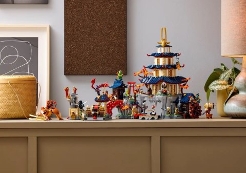 LEGO 71814 Ninjago Turniejowe miasto ze świątynią LEGO 71814 Ninjago Turniejowe miasto ze świątynią