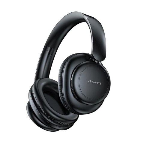 Słuchawki z mikrofonem Awei A996 Pro Bluetooth 5.3 redukcja szumów ANC - czarne Słuchawki z mikrofonem Awei A996 Pro Bluetooth 5.3 redukcja szumów ANC - czarne
